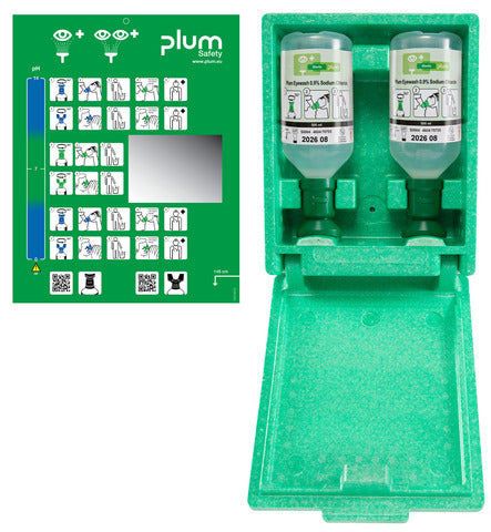 Plum Eyewash Station - Small